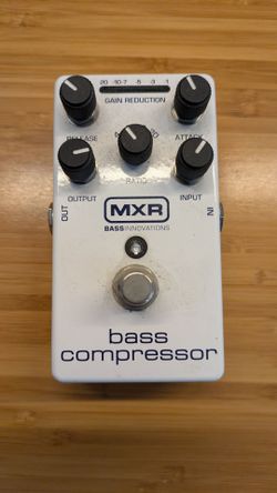 MXR bass compressor pedal