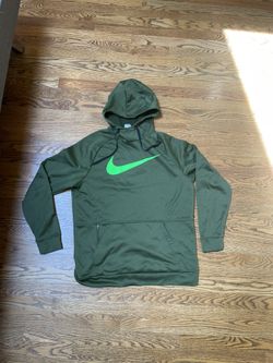 Nike Green Therma Fit Hoodie Men’s L