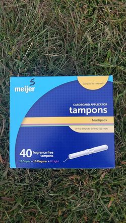 Tampons 40 ct