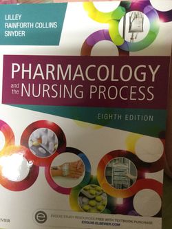 Pharmacology and the nursing process 8th edition textbook **NEW!**