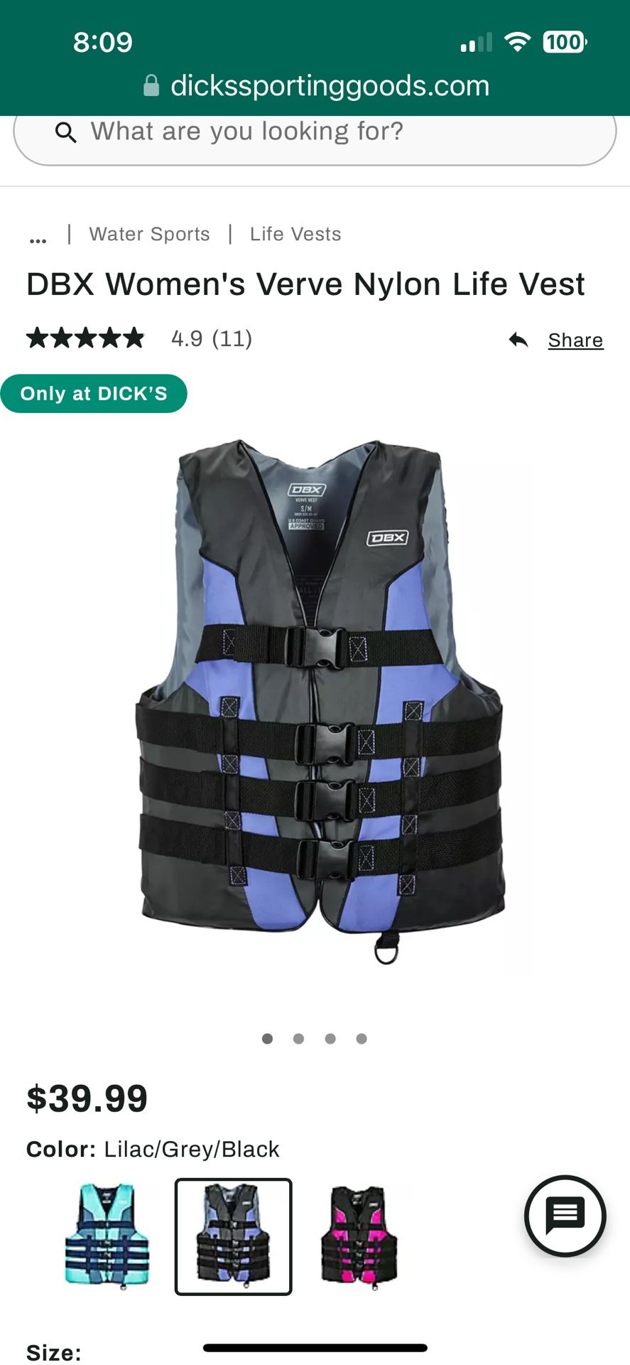 DBX Life Jacket 