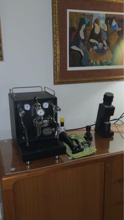 Ecm Mechanika Max with added accessories and Varia vs3