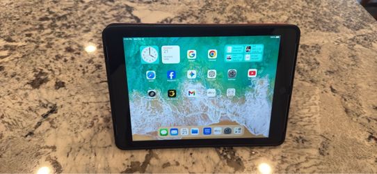 Apple iPad in Red Protective Case