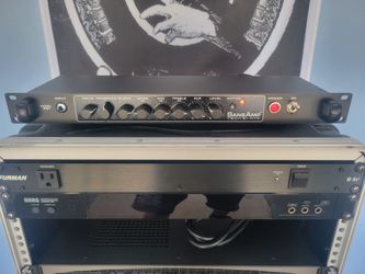 Tech 21 SansAmp RBI Bass Preamp Rack Mount