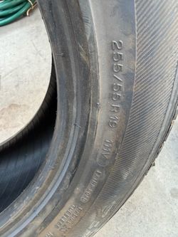 Tires 255/55R 19