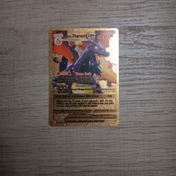 Golden Chardazrd Pokemon Card