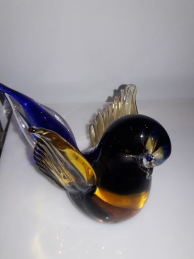Glass murano bird collection...