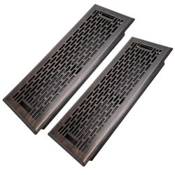 NEW! 4x14 Floor Registers Heavy Duty 2 Pack