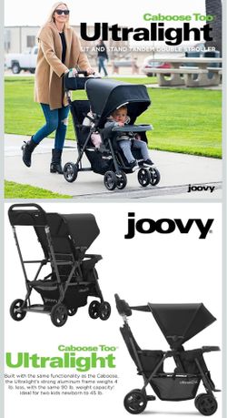 Joovy double stroller