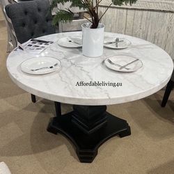 Genuine Marble Dining Table Brand New In Box