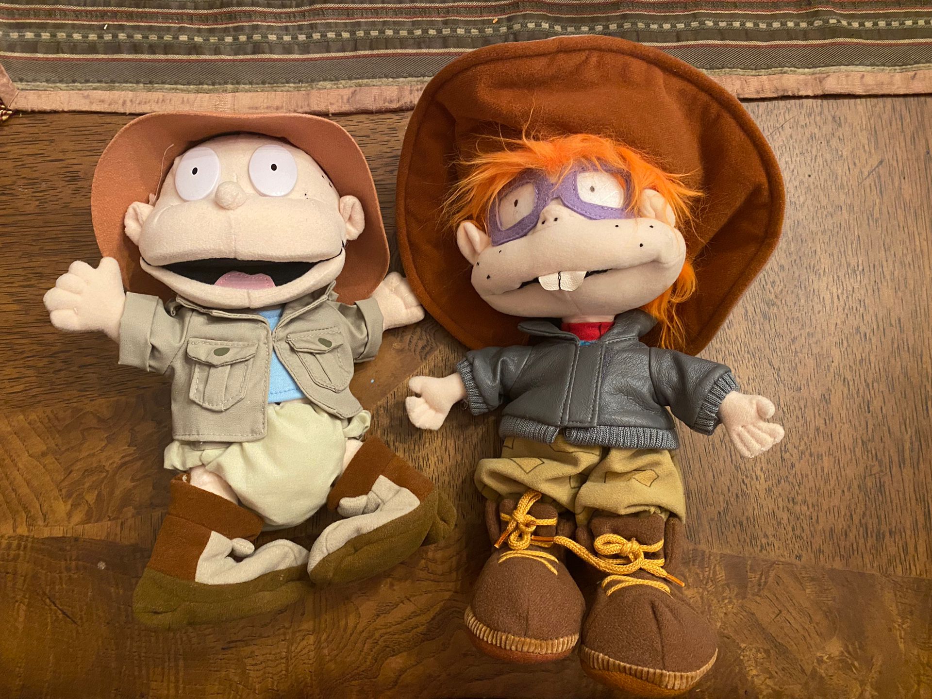 Rugrats Tommy Pickles Safari Doll 9” & Chuckie Safari Doll 11” Nickelodeon - $50