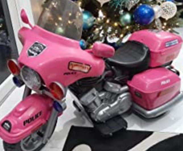 Kid Motorz 12V Police Motorcycle
Pink