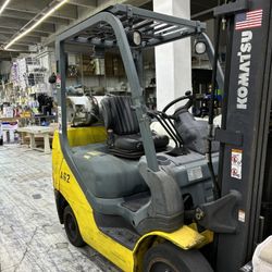 Komatsu forklift 3 stage 
