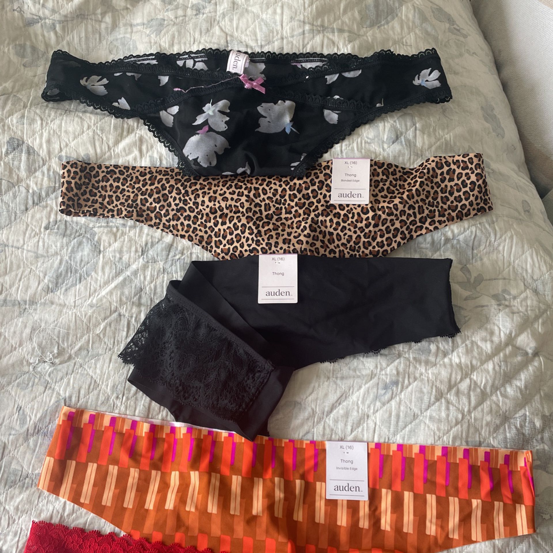 New With Tags Thong Underwear Auden By Target, $20 Total Lot for