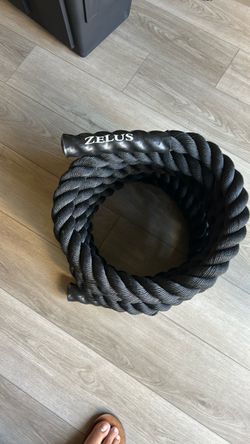 Zelus battle rope workout