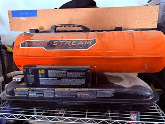 Heat Stream HS-70T-KFA 70,000 BTU Kerosene Forced Air Torpedo Heater Orange