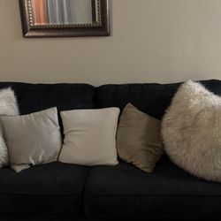 NAVY BLUE COUCH ( Great Condition ) 