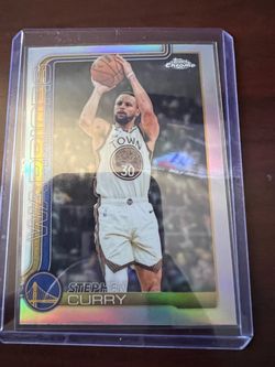 2025–26 Topps Chrome Update Series Stephen Curry #14 Golden State Warriors