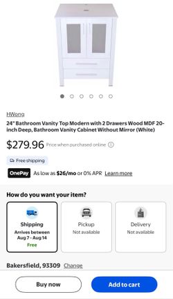 Vanity cabinet