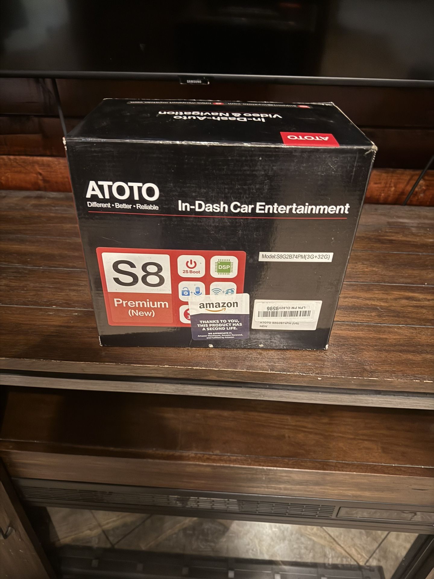 ATOTO 7-inch Android Car Stereo Wireless CarPlay