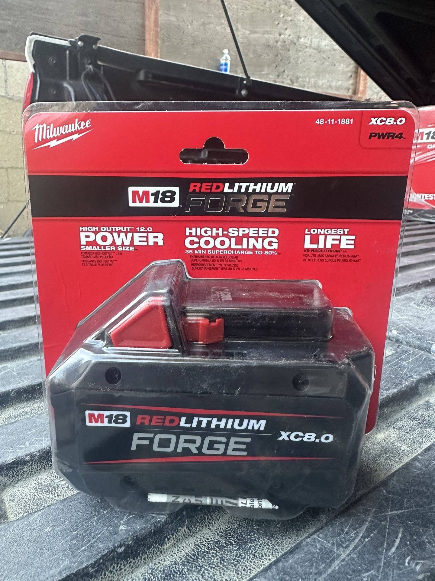 M18 8.0 Forge Battery