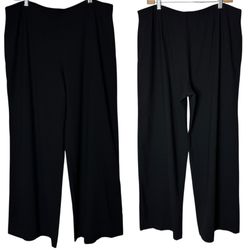 Eileen Fisher Women’s Wool Wide Leg Pants