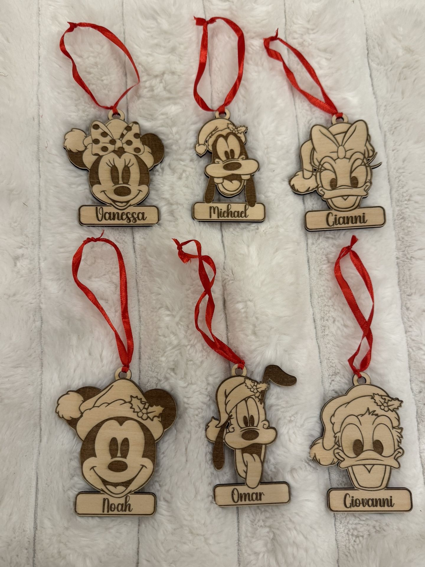 Disney Ornaments Personalized