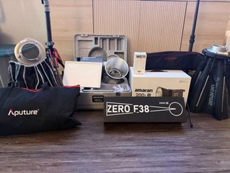 Amaran/Aputure Video Lighting & Camera Gear Bundle