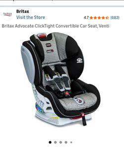 Britax car seat and travel cart