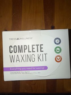 New Tress Wellness Complete Waxing Kit – Hard Wax Warmer Set