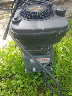 Preacher washer Craftsman 1750 psi 5hp motor