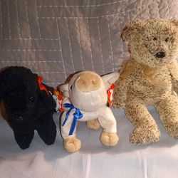 3 Beanie Babies Harry, Knuckles, And Gigi