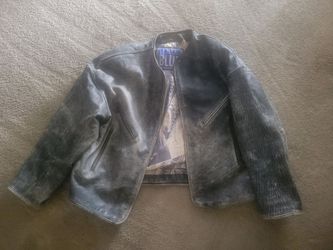 Leather moto jacket from the '90s Rock n Blue no tears in great condition asking $80