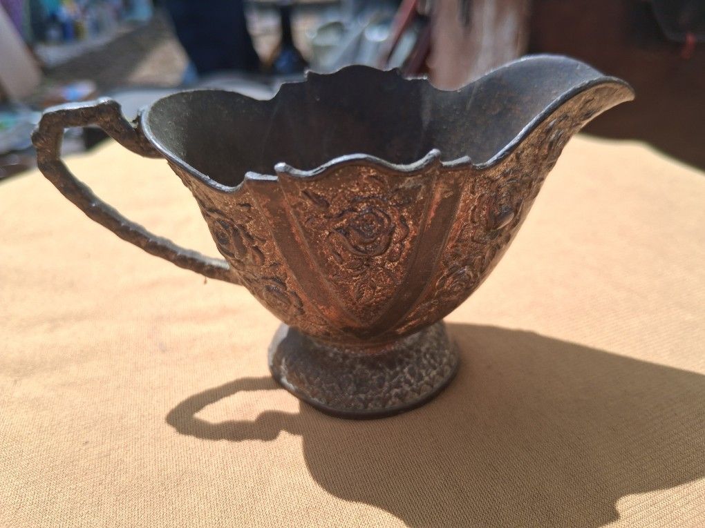 Vintage Floral Creamer