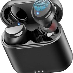 T6 Wireless Earbuds Bluetooth 5.3 Headphones, Ergonomic Design in Ear Headset