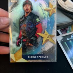 George Springer Stars Of MLB Baseball Topps Card