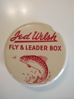 Fly Fishing Vintage Leader Tin