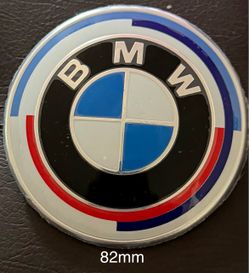 BMW M Heritage 82mm Badge Emblem