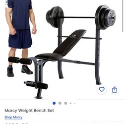 Marcy Weight Bench With Weight 