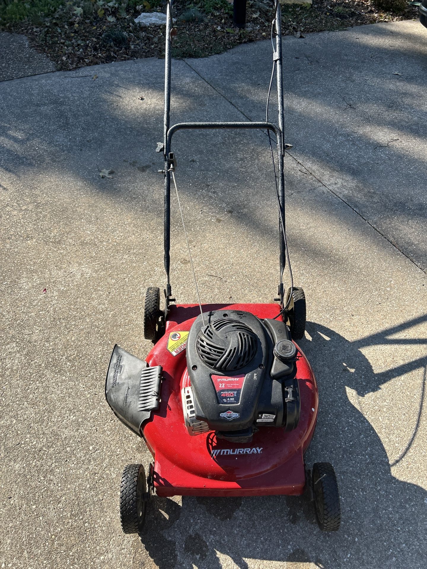 Murray 22” Push Mower W Briggs & Stratton 450E