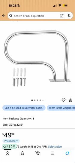 Pool handle new