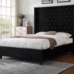 Queen Bed With Mattress Brand new , Delivery Same Day 