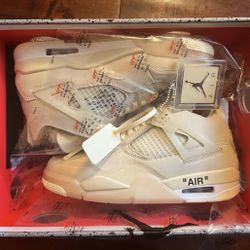 Off White Jordan 4 Size 8.5