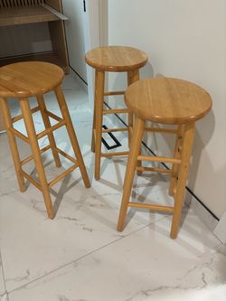3 Stool Chairs