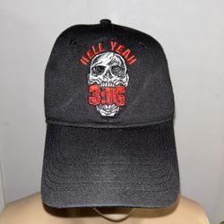 Authentic Stone Cold Steve Austin Hell Yeah 3:16 Baseball Hat Cap Black Adult