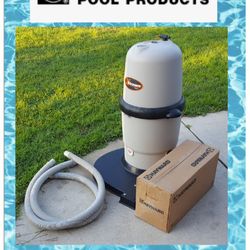 New HAYWARD XSTREAM Above Ground Pool Filter & POWERFLO MATRIX Pump System