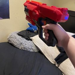 Nerf Mega Gun With 3 Bullets