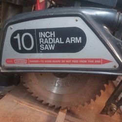 10 INCH RADIAL ARM SAW