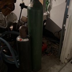 Oxygen And Gas Tanks