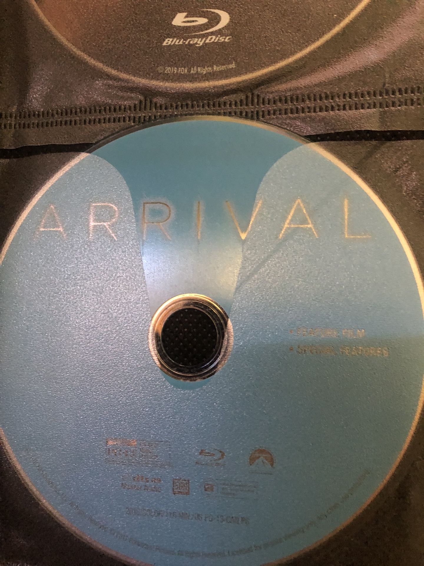 Arrival Jeremy Renner Blu-ray